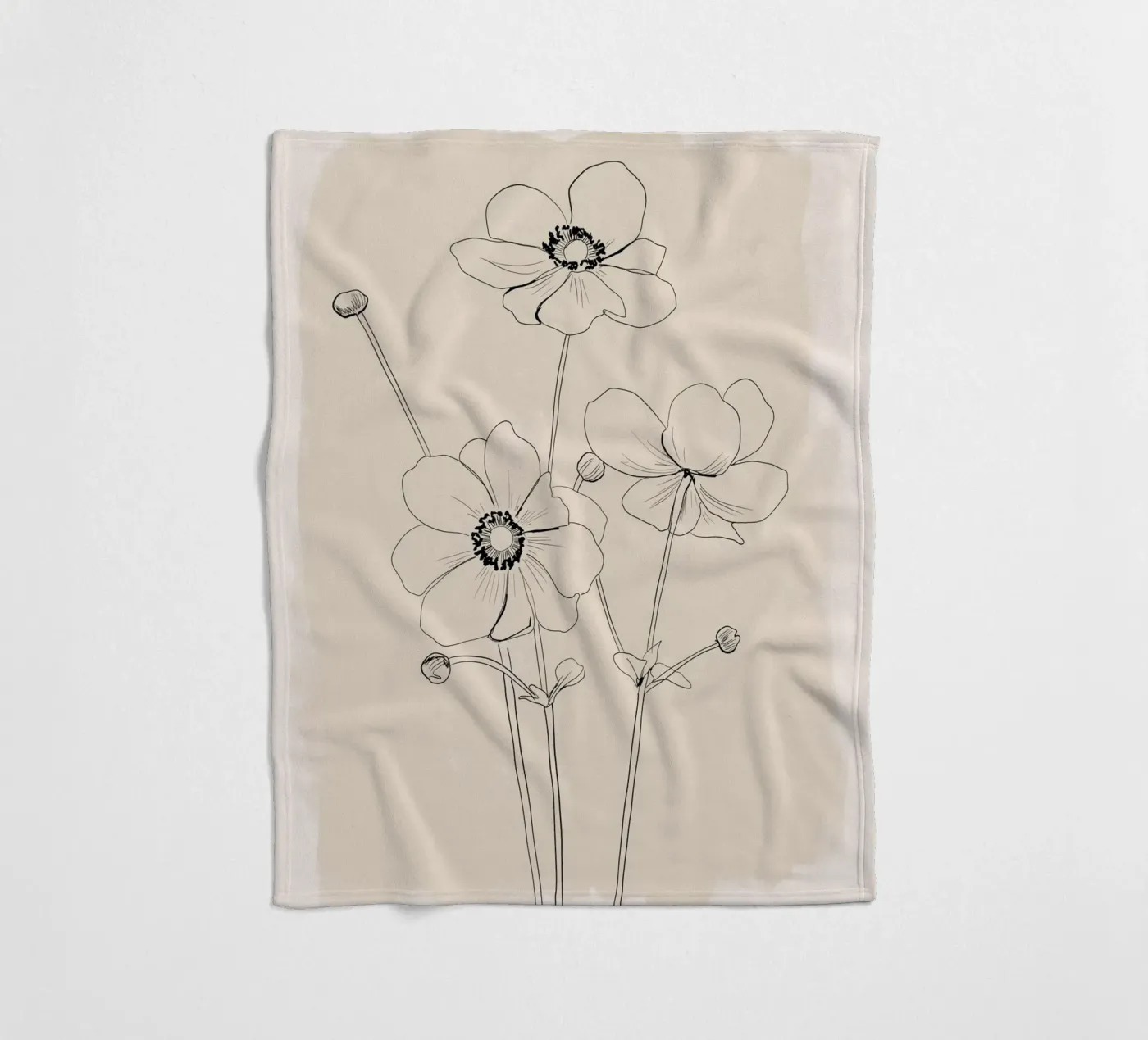 Gevoelige bloei fleecedeken van ThingDesign