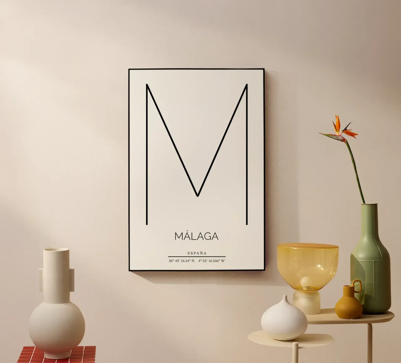 MALAGA - blanco plexiglass da CityLights