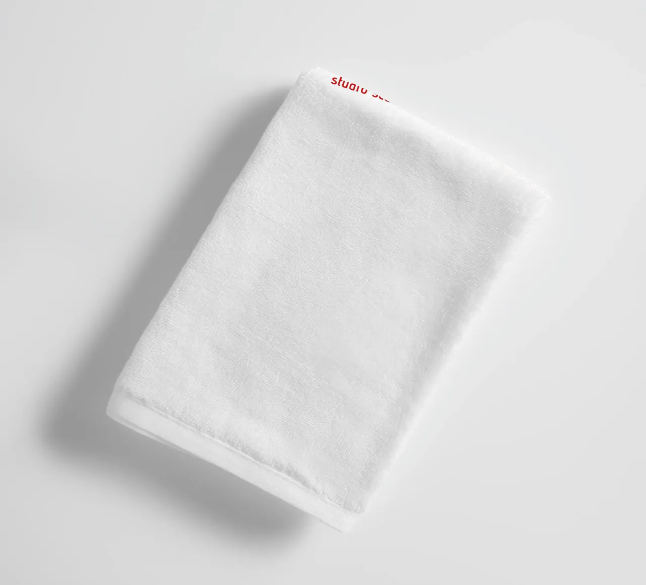 Ciao Ragazzi - rote Pinselschrift asciugamano da bagno da studio scusi