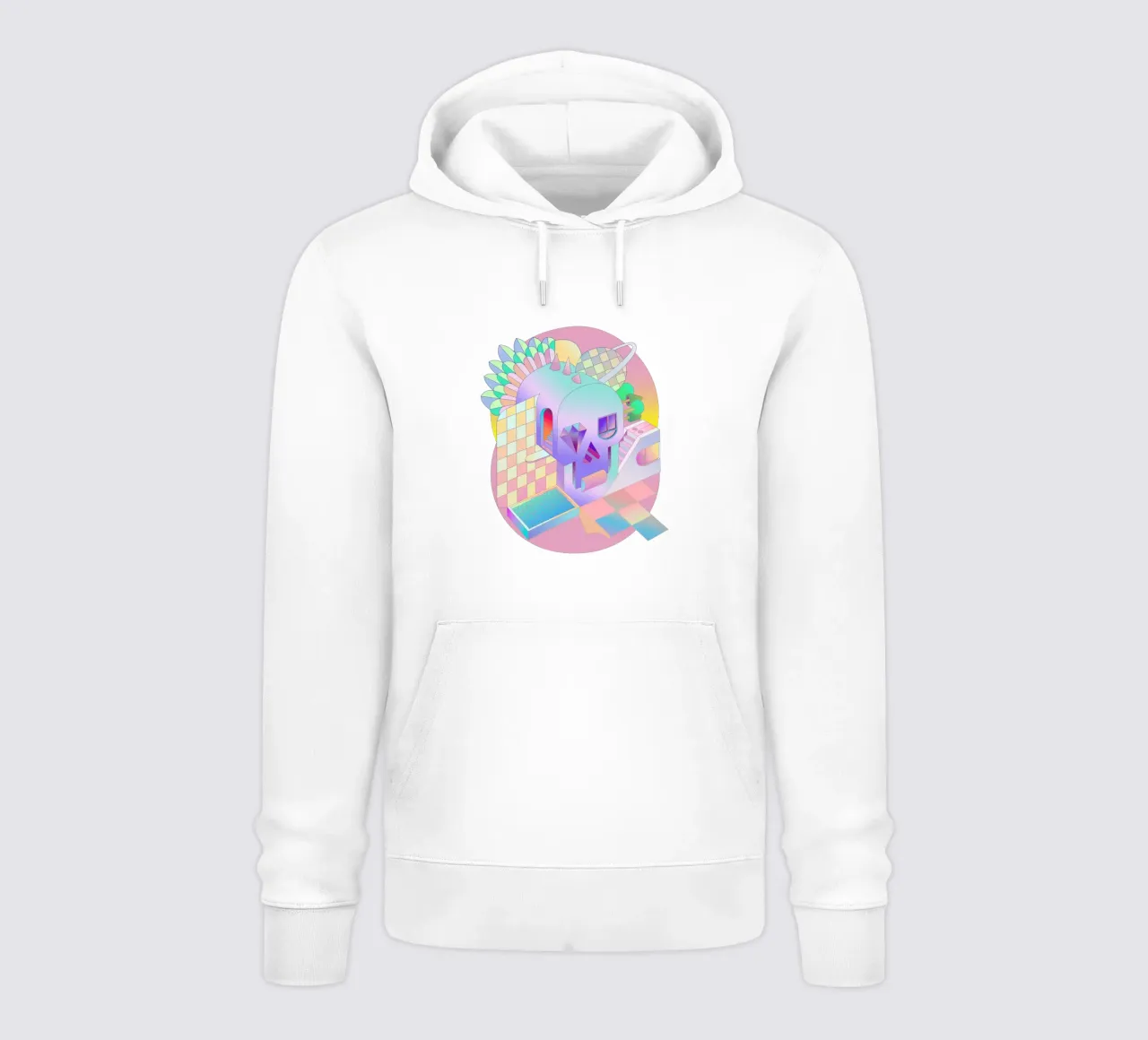 Mansion SKull felpa con cappuccio da Ali Gulec