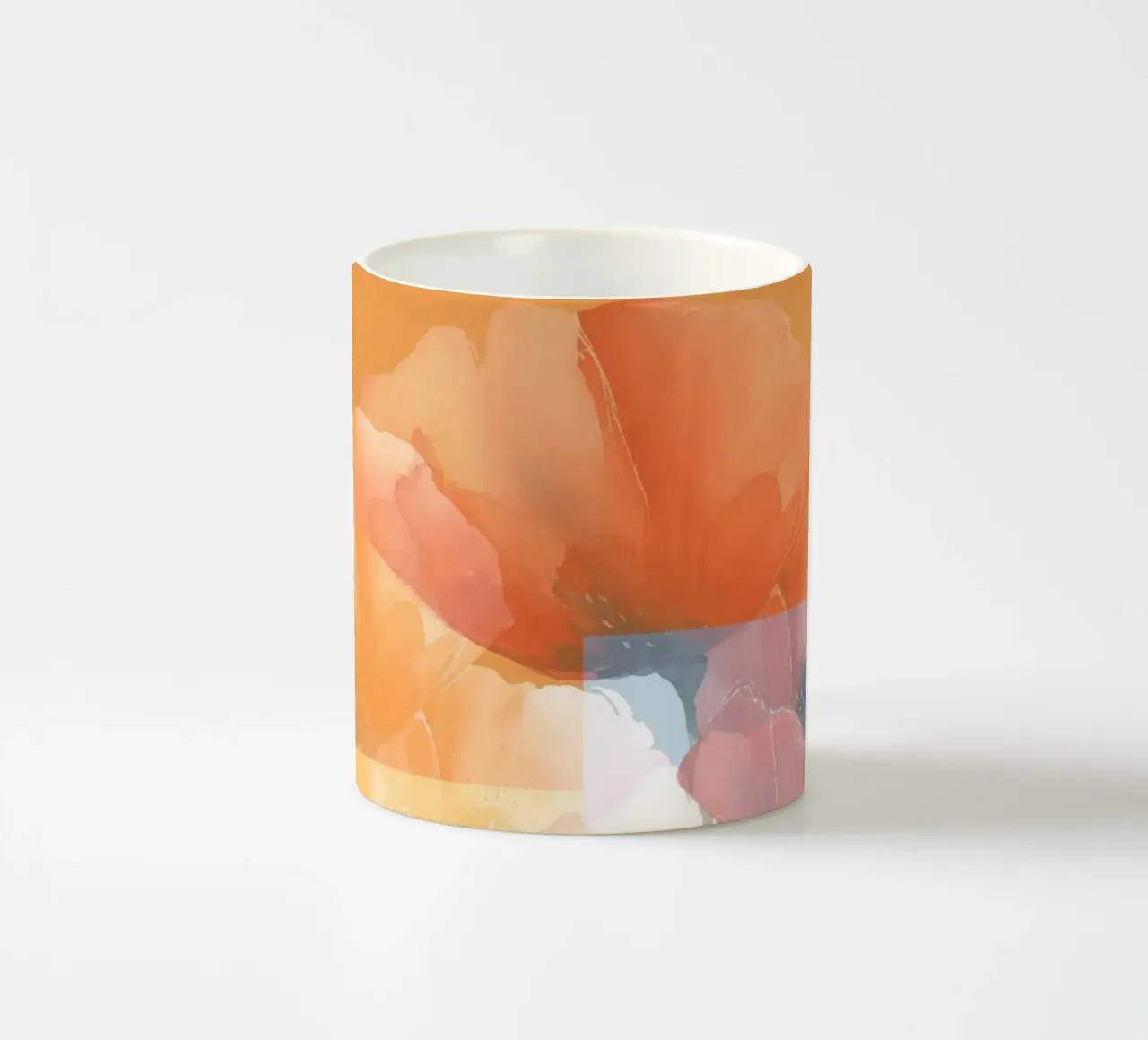 Papaveri a rovescio tazza in ceramica da LaylaOzHome