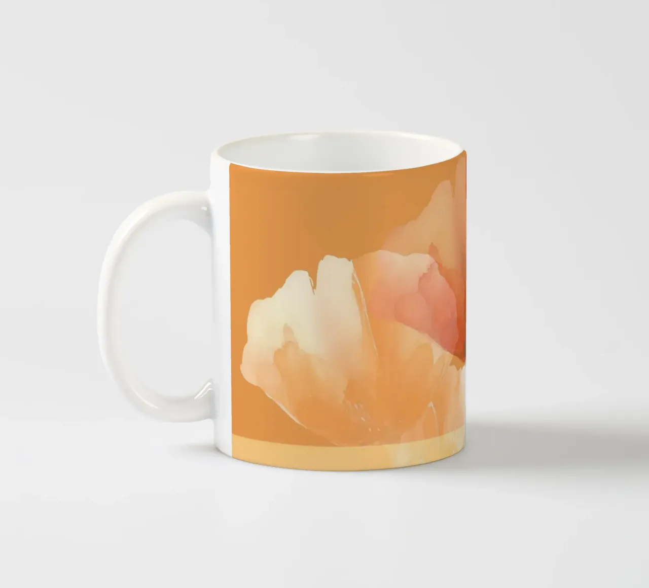 Papaveri a rovescio tazza in ceramica da LaylaOzHome