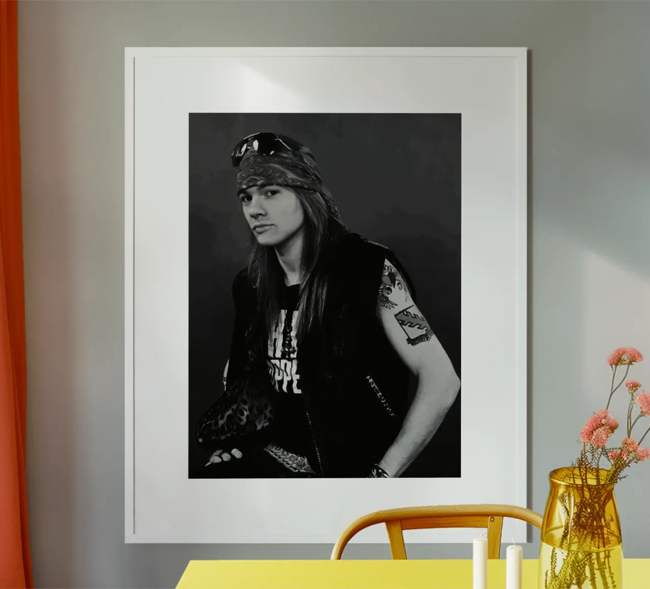 Axl Rose carta hahnemühle da Torres 9
