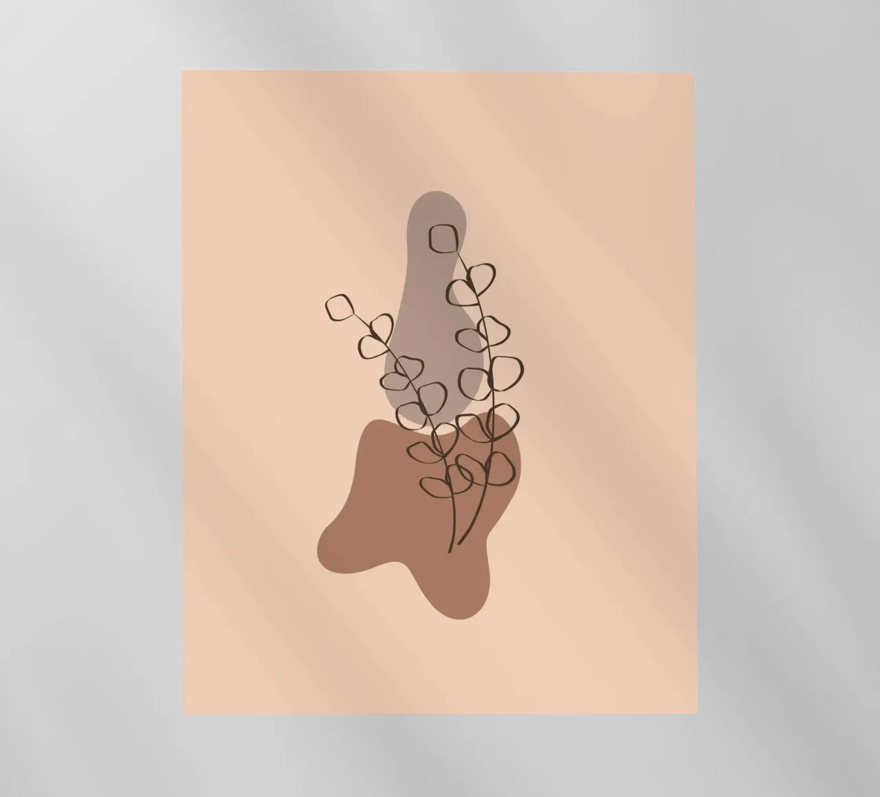 nature shape line 01 pellicola backlit da Creaton