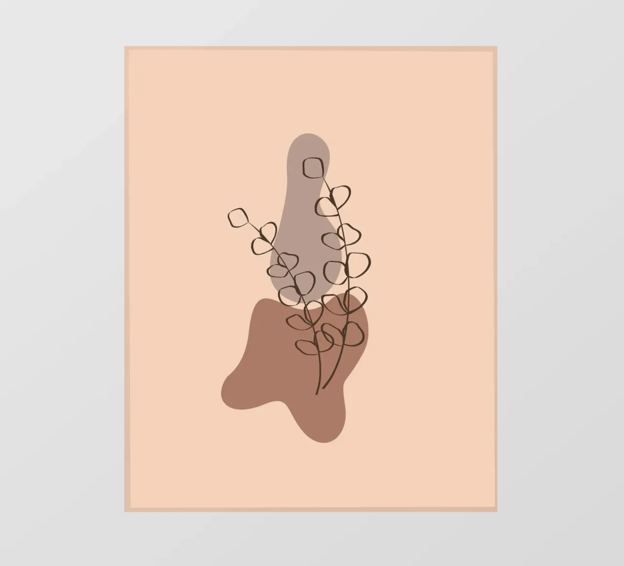 nature shape line 01 pellicola backlit da Creaton