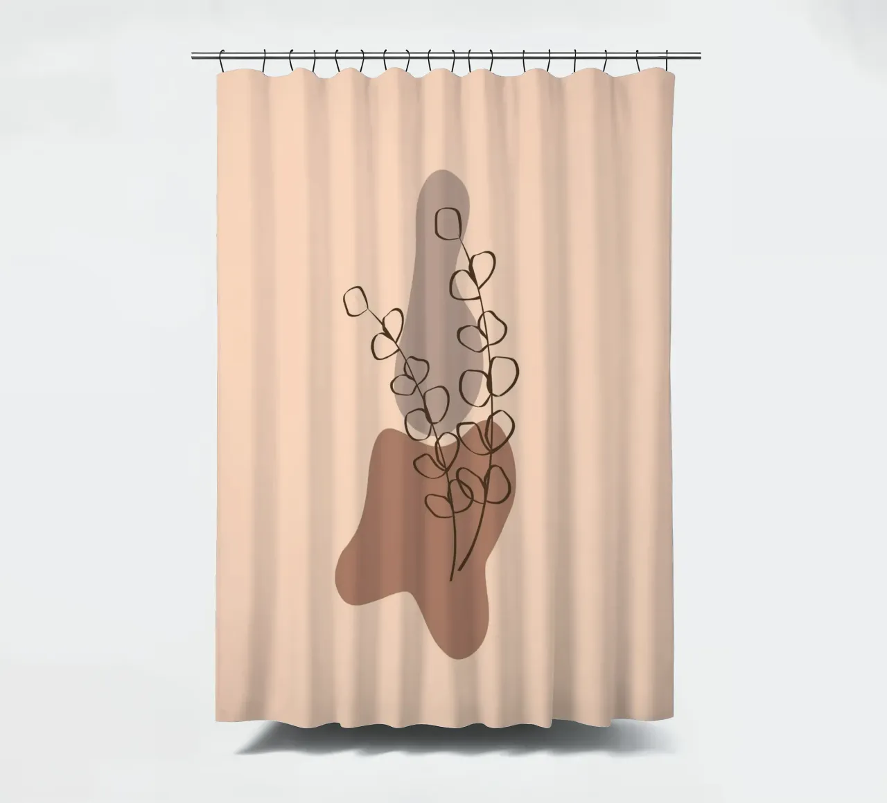 nature shape line 01 tenda da doccia da Creaton