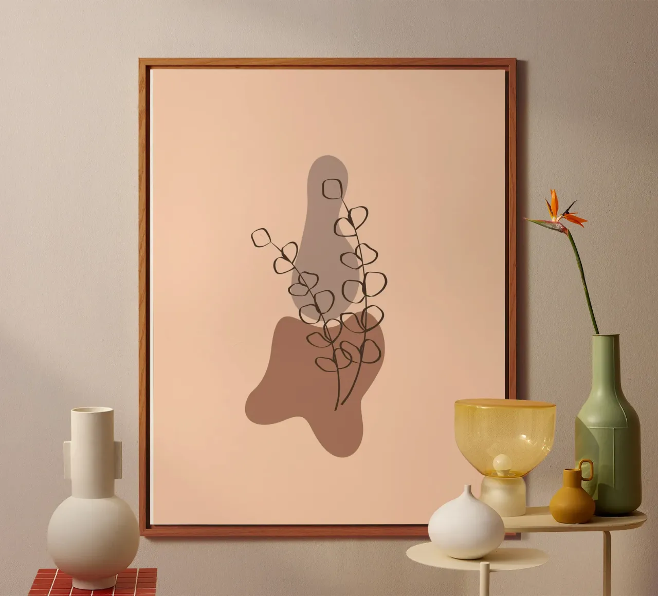 nature shape line 01 pannello forex da Creaton