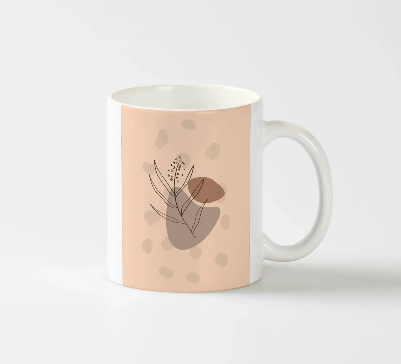 nature shape line 03 tazza in ceramica da Creaton