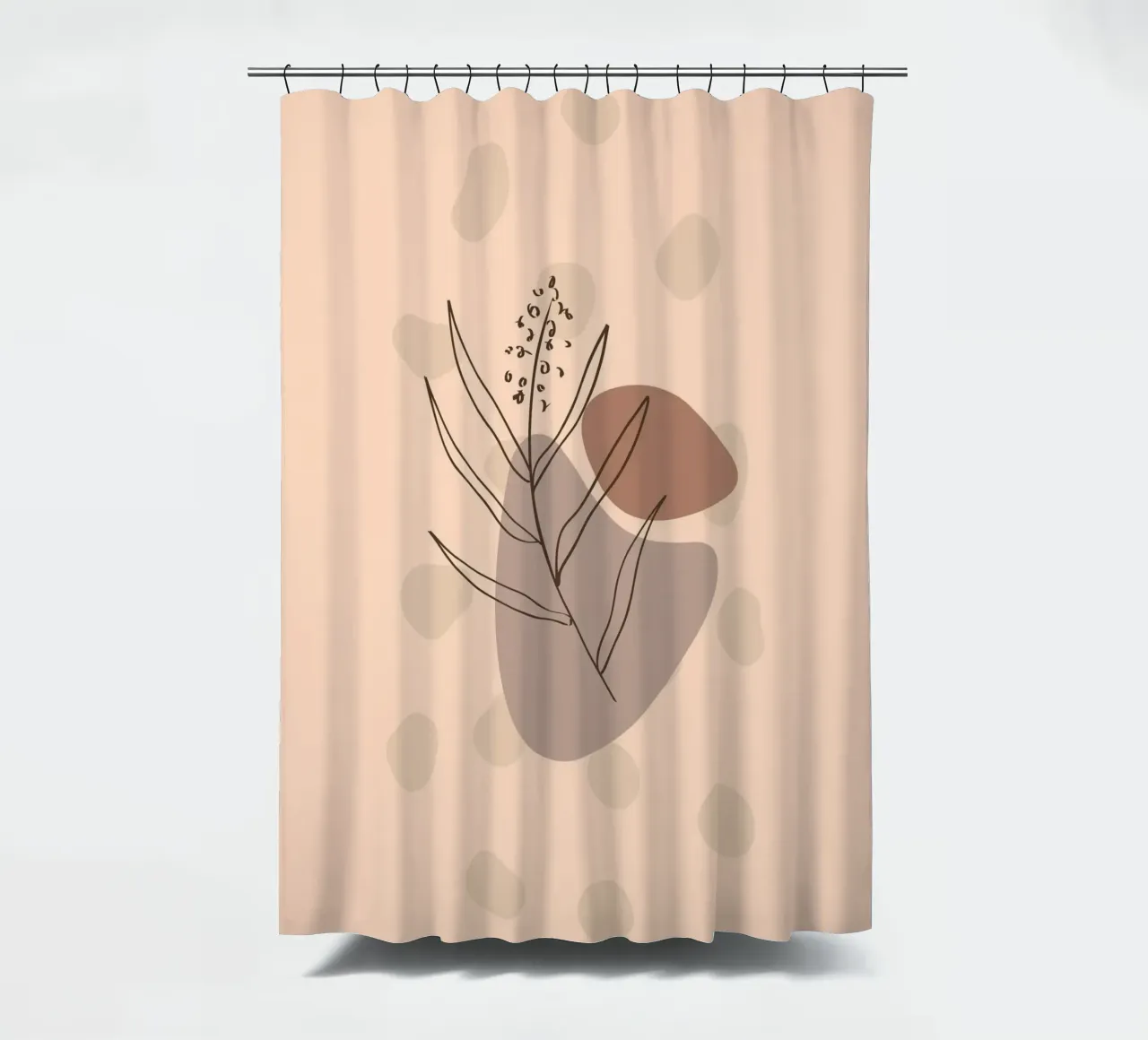 nature shape line 03 tenda da doccia da Creaton