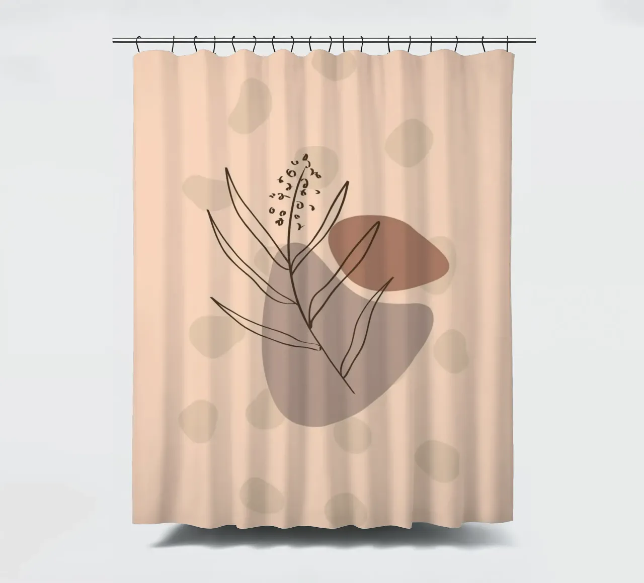 nature shape line 03 tenda da doccia da Creaton