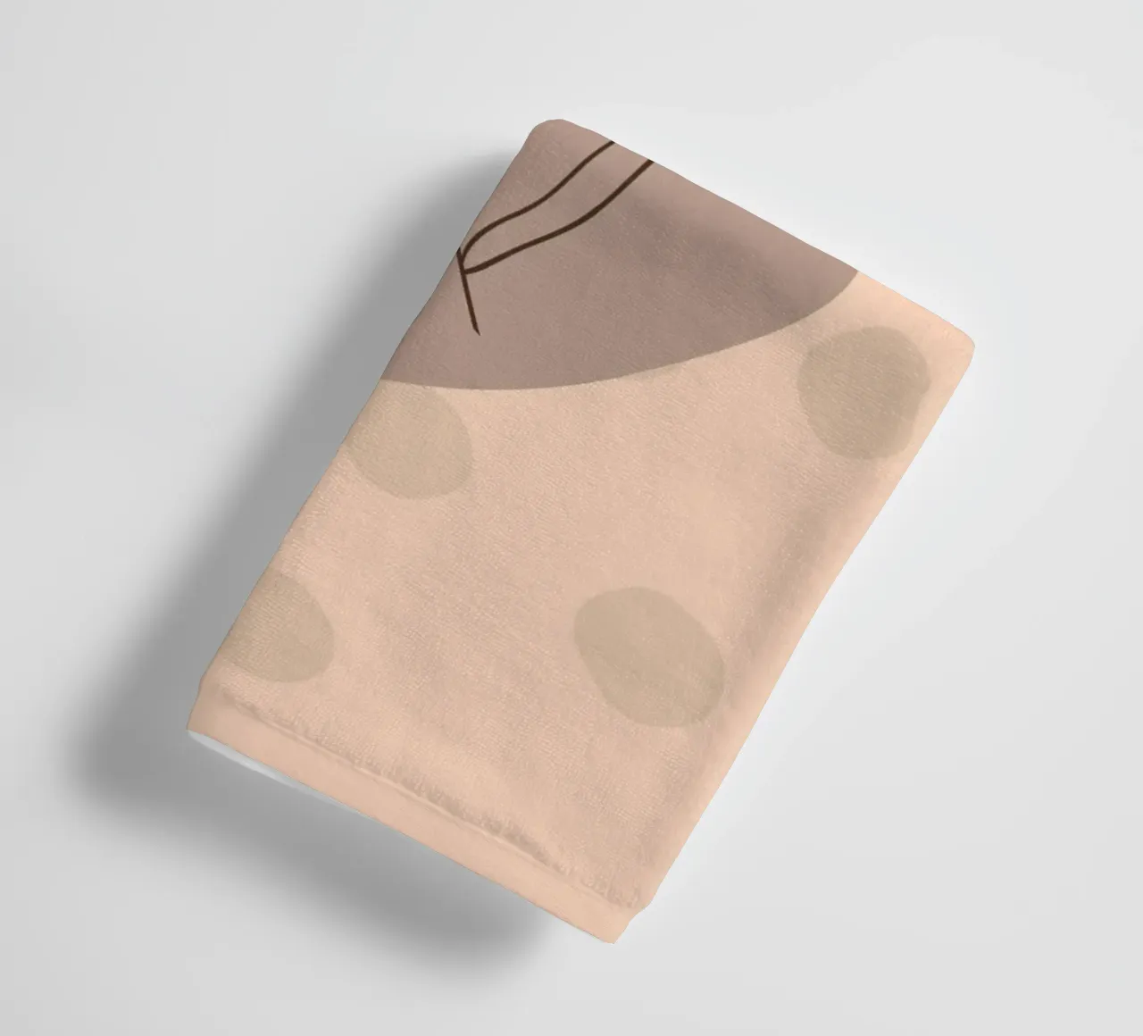 nature shape line 03 asciugamano da bagno da Creaton