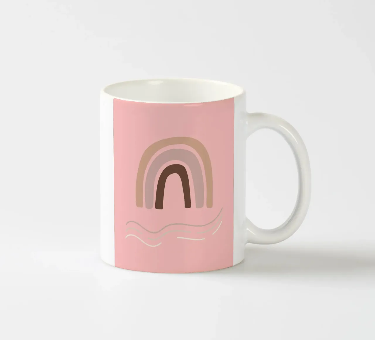 line shape rainbow tazza in ceramica da Creaton
