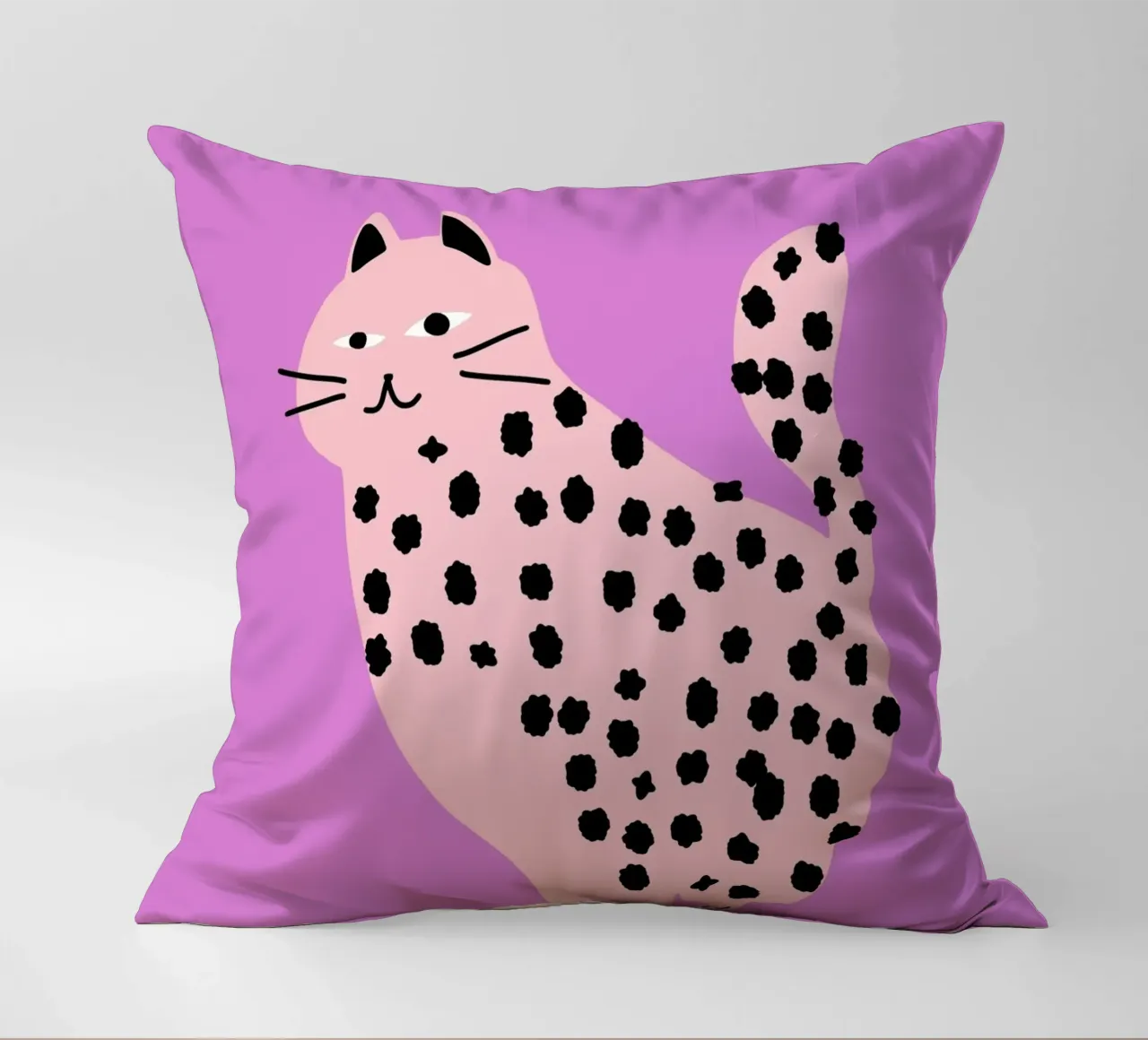Feline attitude 04 cuscino da Little Dean
