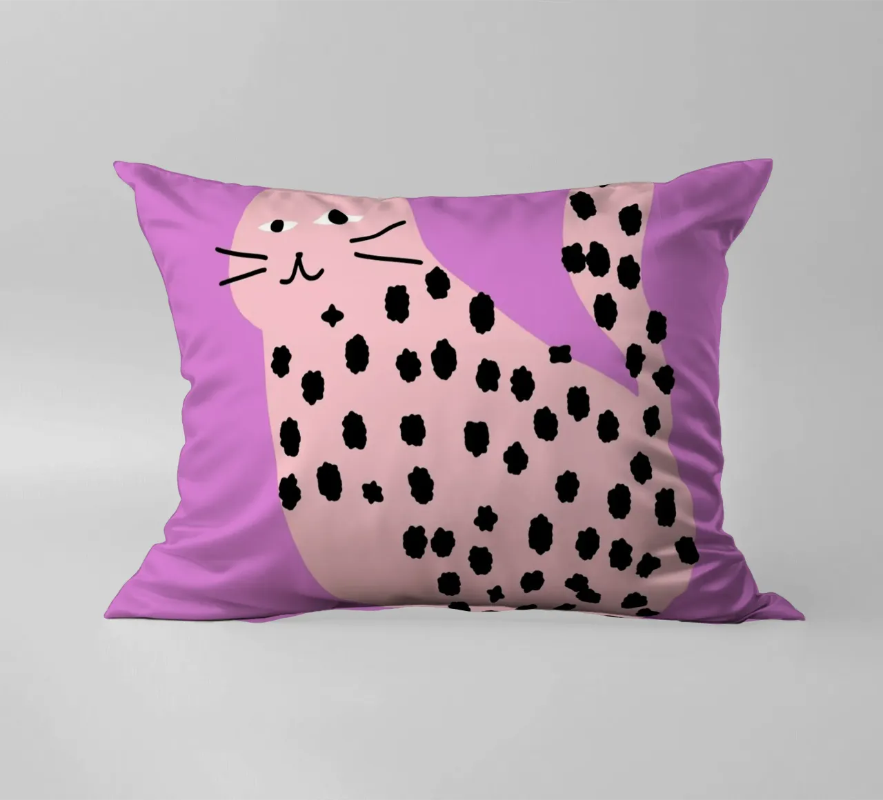 Feline attitude 04 cuscino da Little Dean