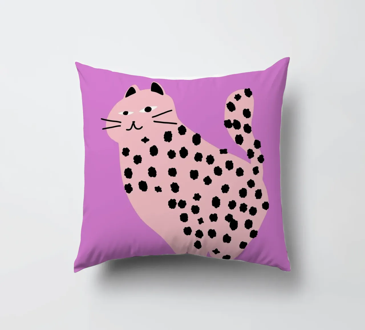 Feline attitude 04 cuscino da Little Dean