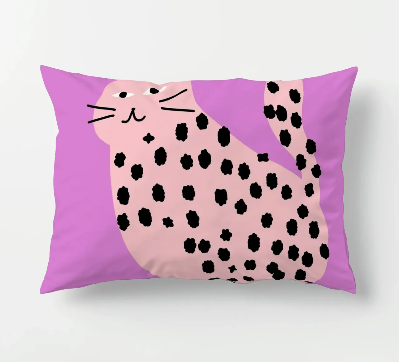 Feline attitude 04 cuscino da Little Dean