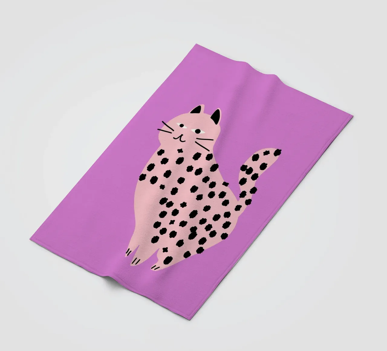 Feline attitude 04 coperta in pile da Little Dean