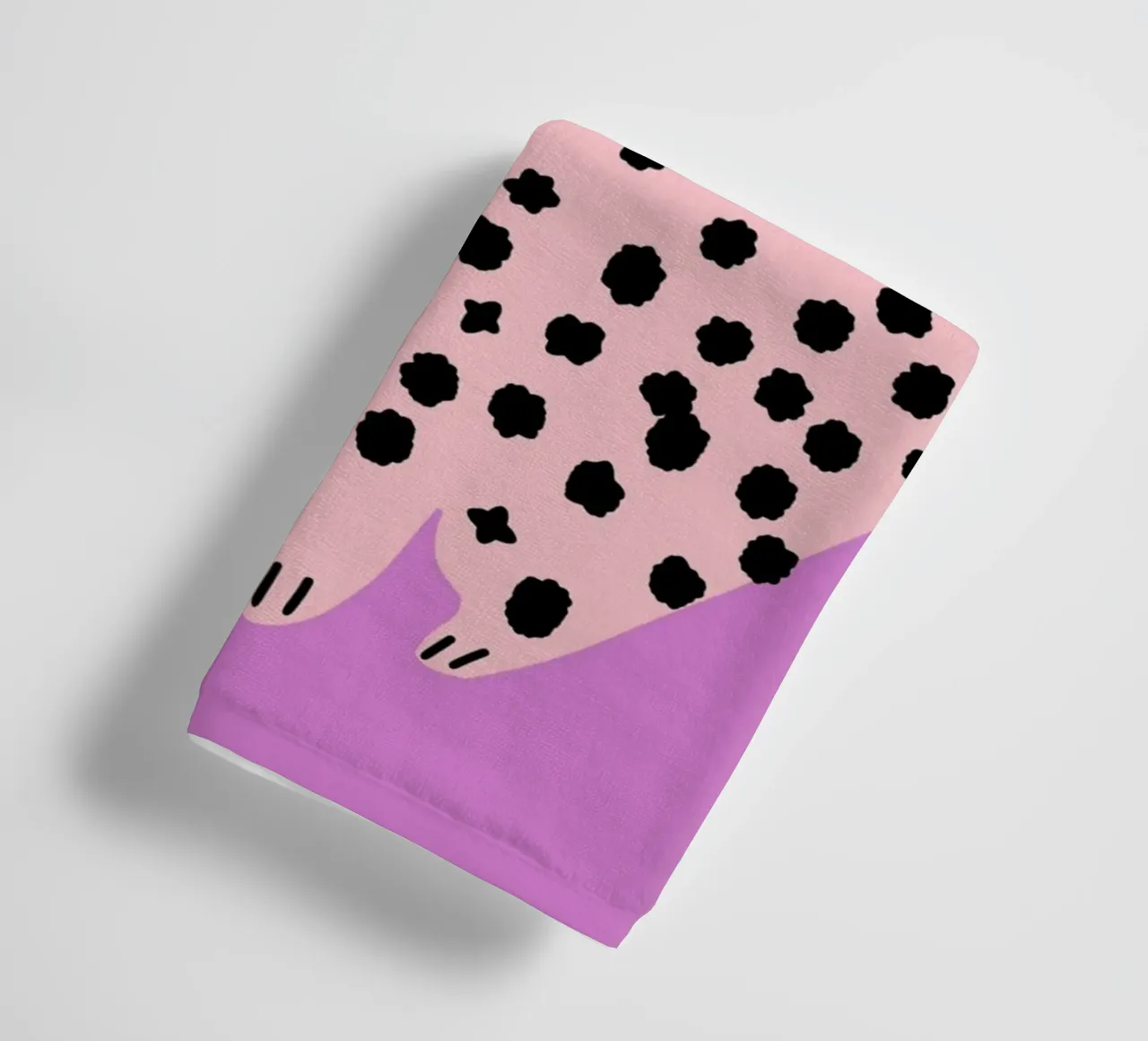 Feline attitude 04 asciugamano da bagno da Little Dean