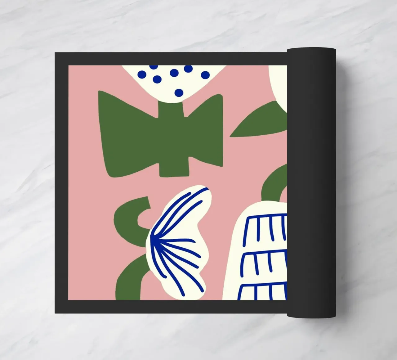 Estrosa composizione di fiori zerbino da Little Dean