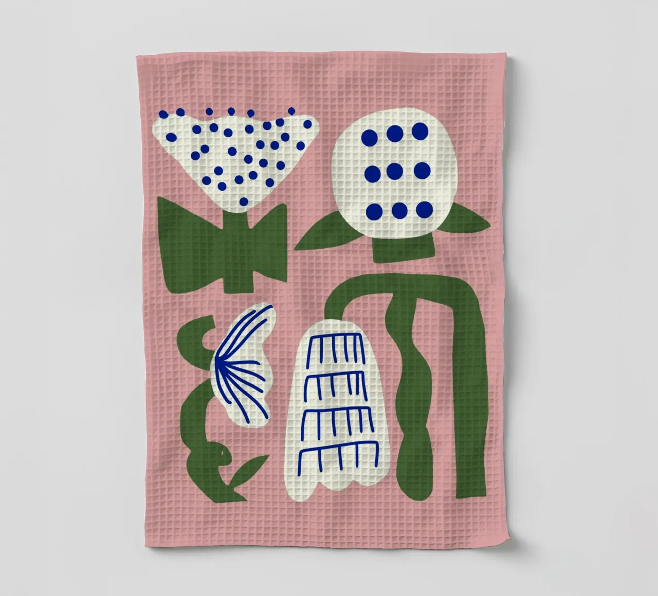 Estrosa composizione di fiori canovaccio da cucina da Little Dean