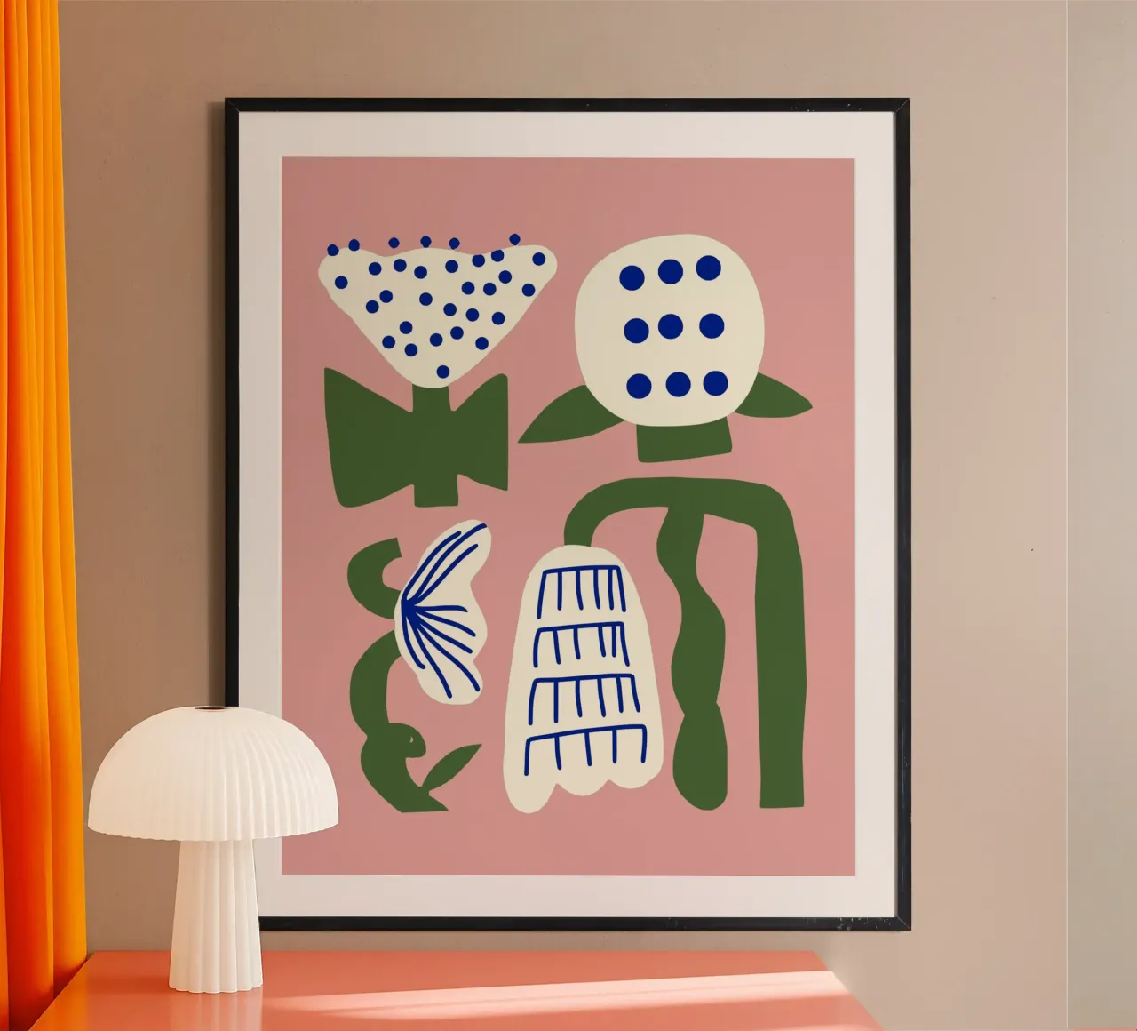 Estrosa composizione di fiori carta hahnemühle da Little Dean
