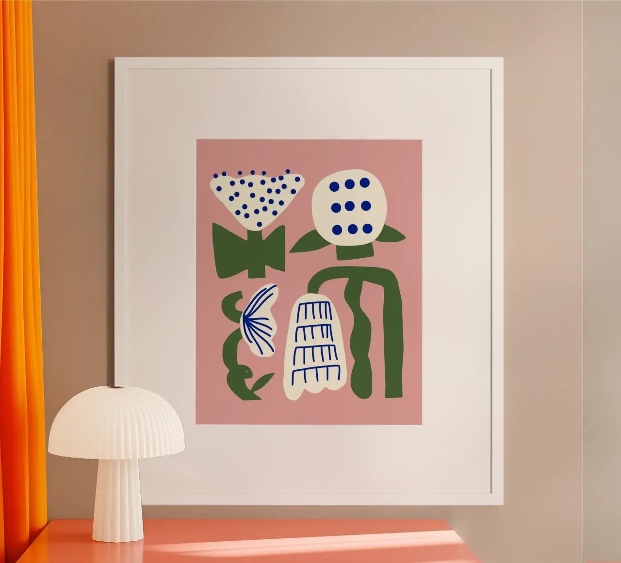 Estrosa composizione di fiori carta hahnemühle da Little Dean