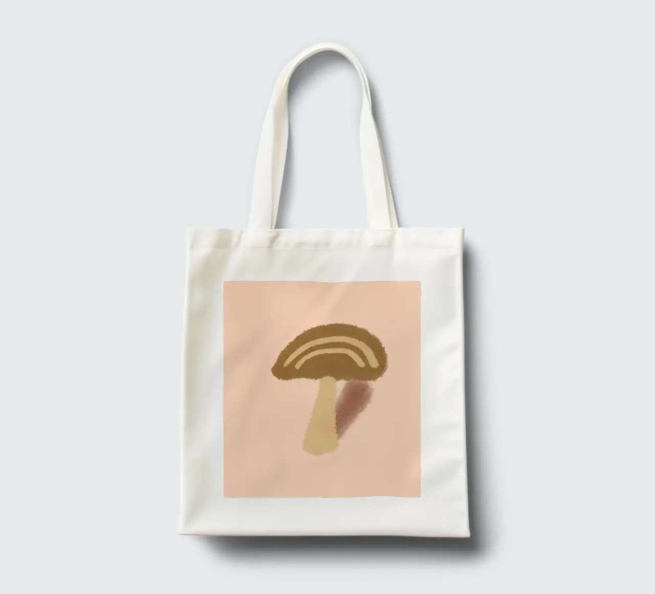 mushroom shape and shadow borsa in juta da Creaton