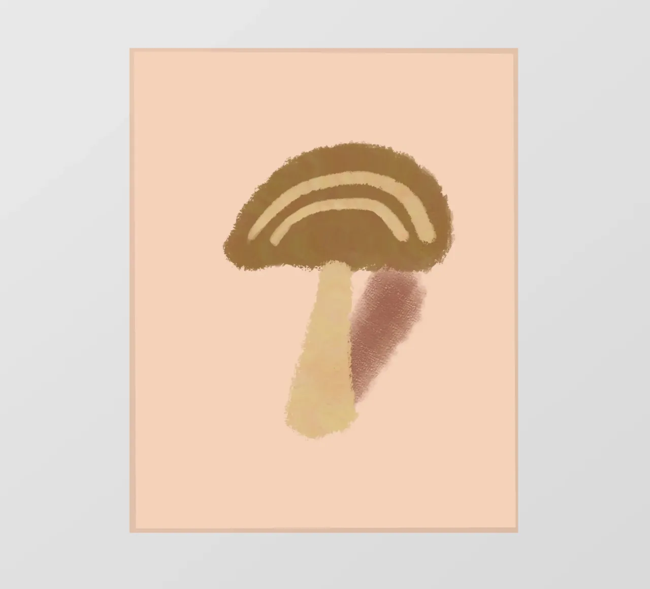 mushroom shape and shadow pellicola backlit da Creaton