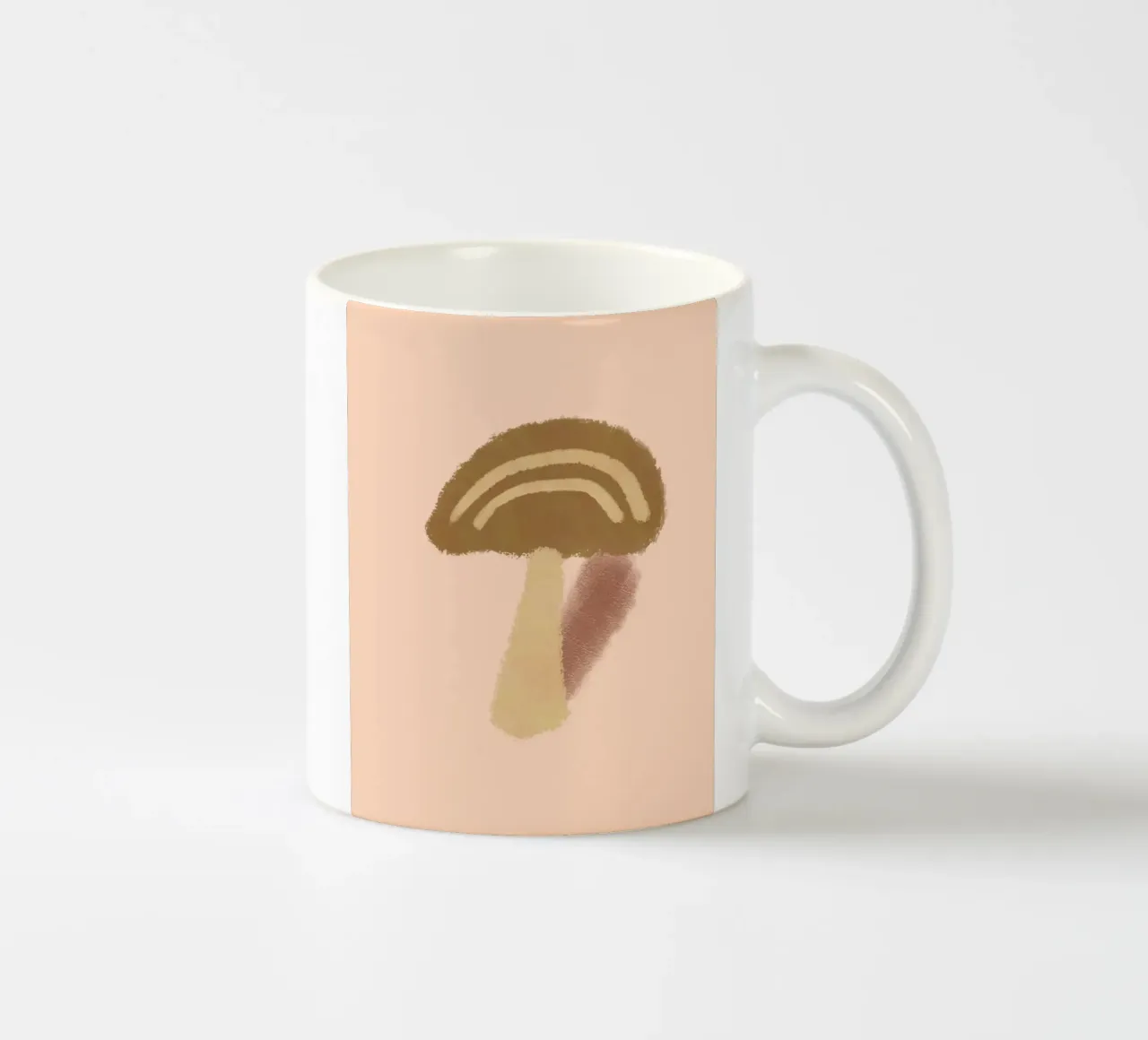 mushroom shape and shadow tazza in ceramica da Creaton