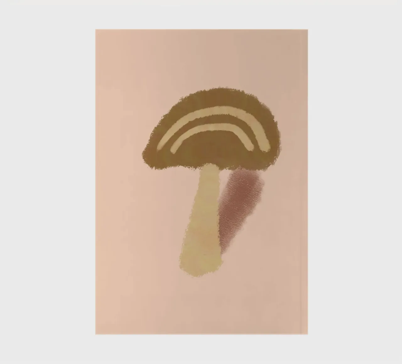 mushroom shape and shadow diario da Creaton