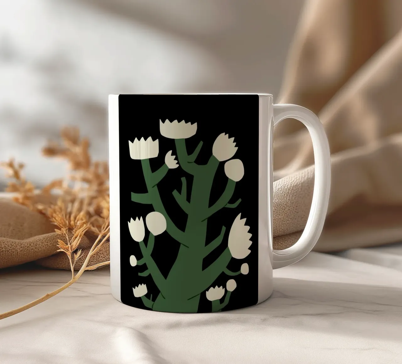 Fioritura forte var 2 tazza in ceramica da Little Dean
