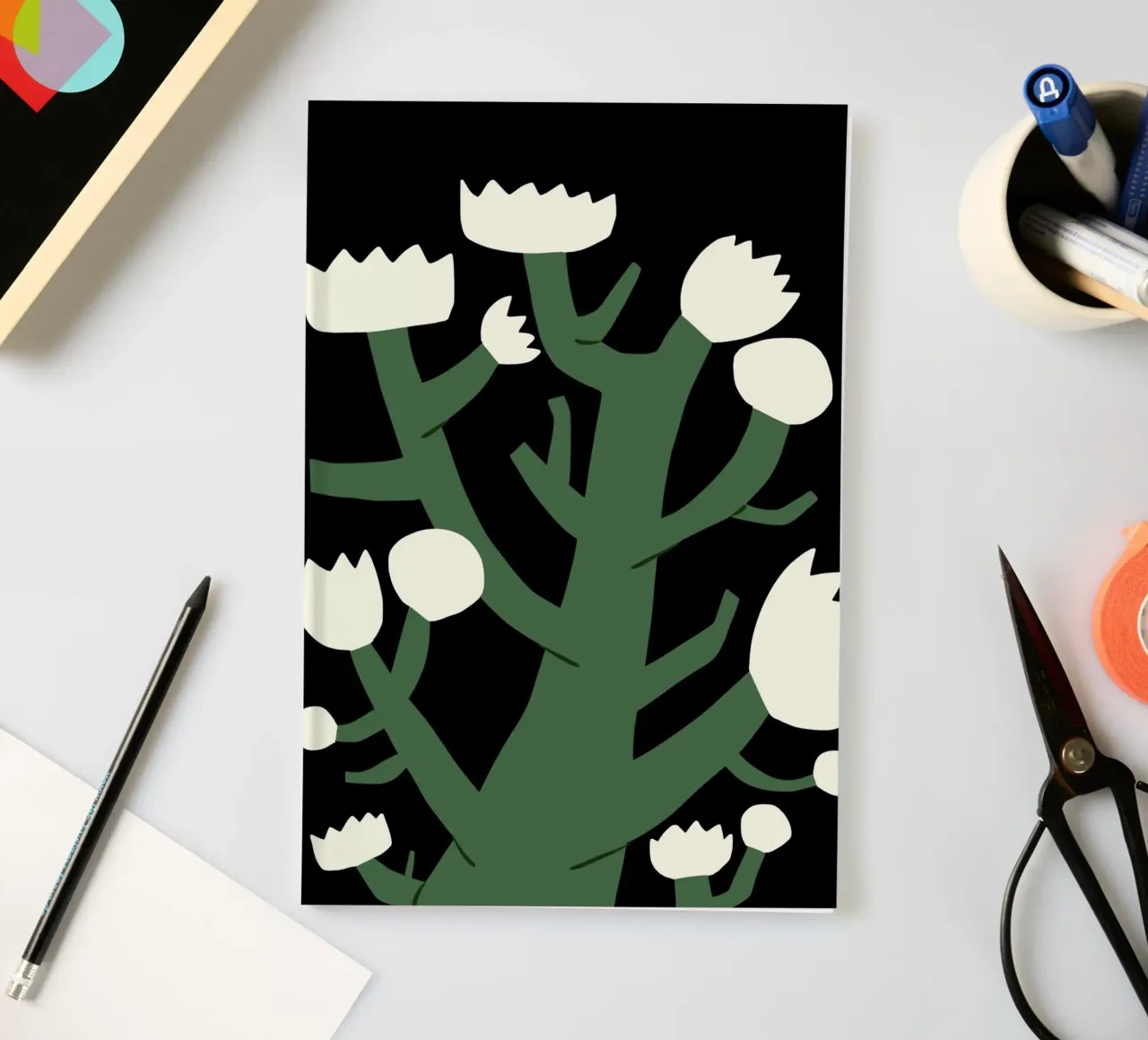 Strong bloom var 2 notebook by Little Dean