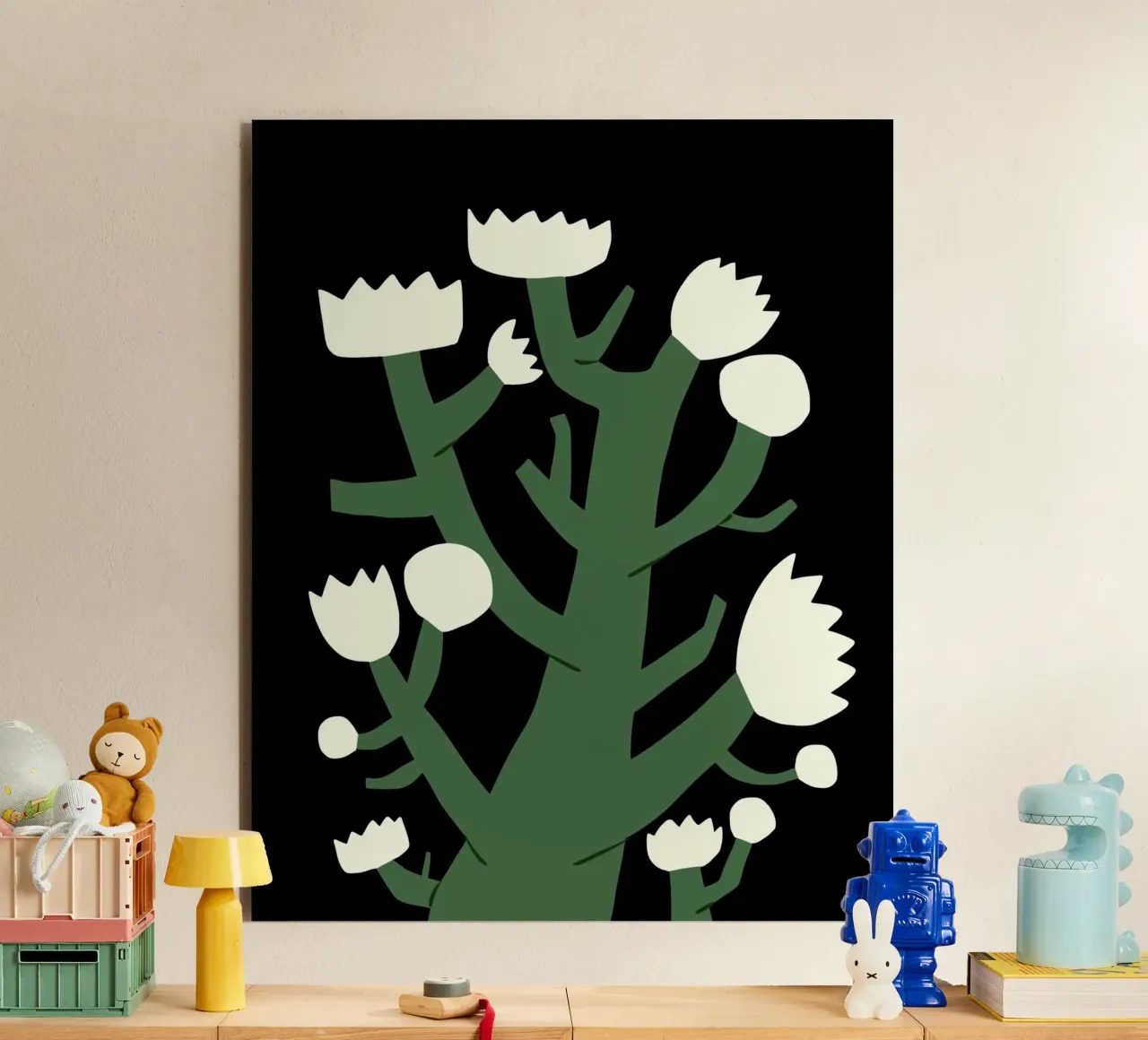 Fioritura forte var 2 alluminio dibond da Little Dean