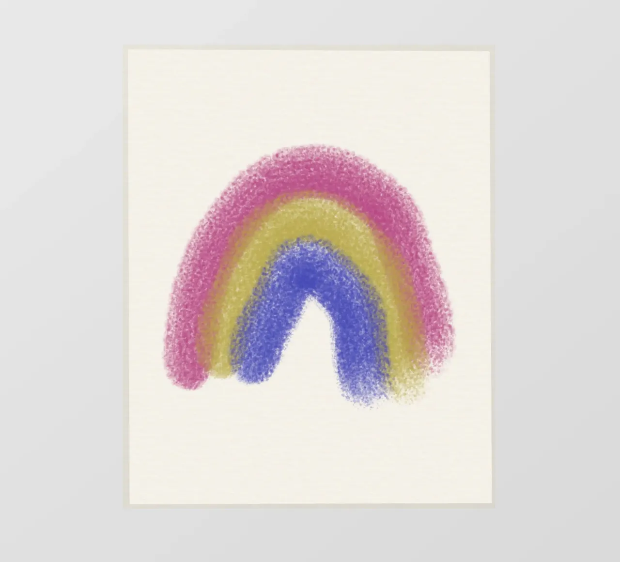 rainbow shape colorful telo in pvc da Creaton