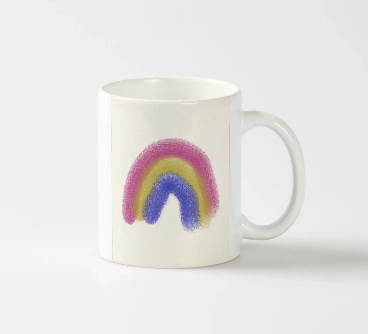 rainbow shape colorful tazza in ceramica da Creaton