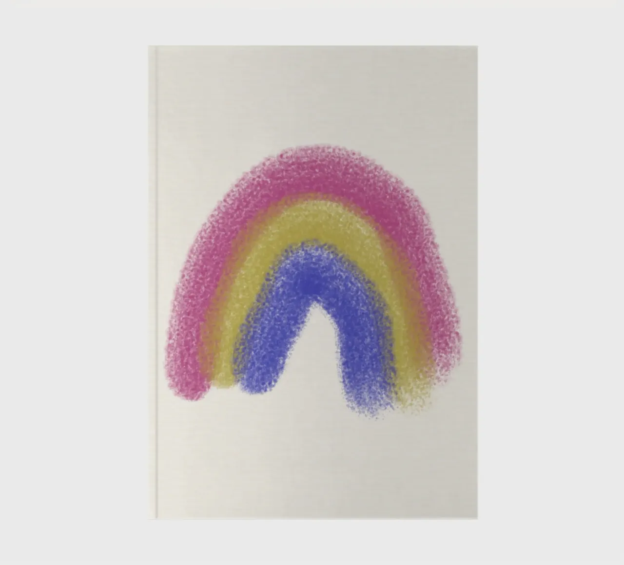 rainbow shape colorful diario da Creaton