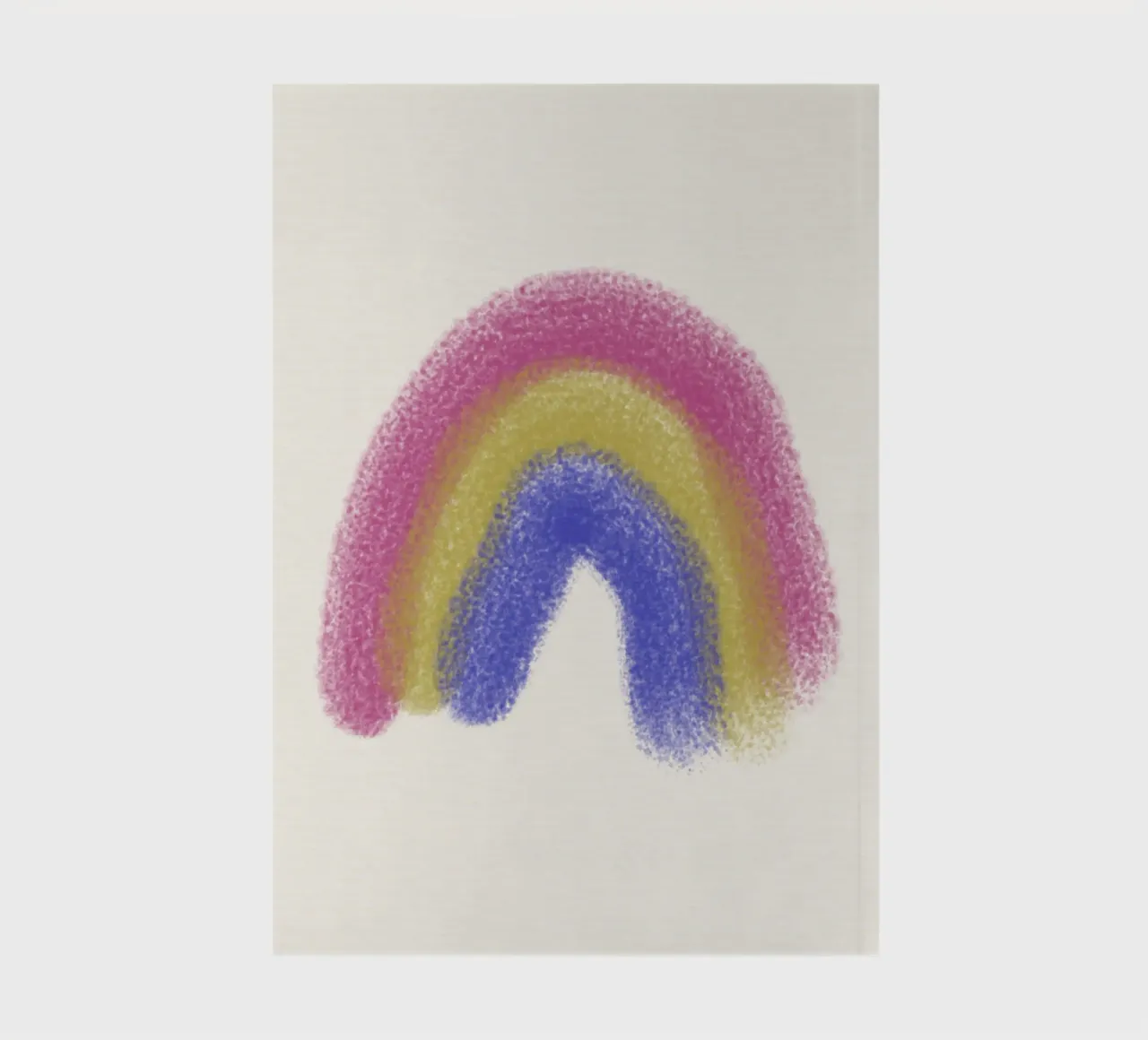 rainbow shape colorful diario da Creaton