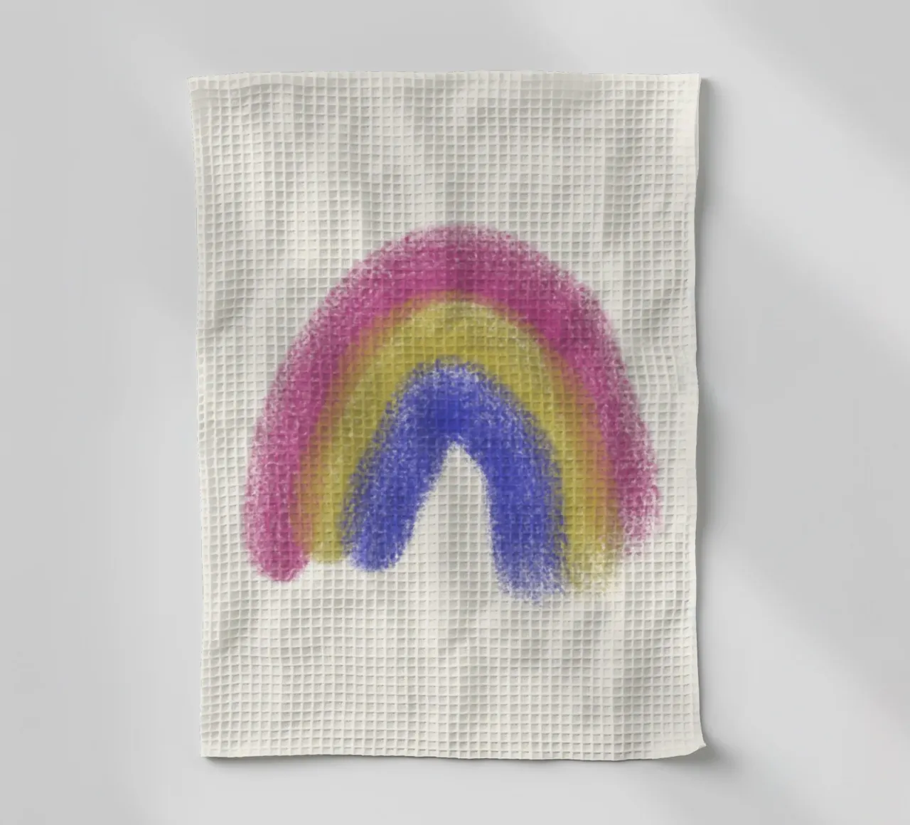rainbow shape colorful canovaccio da cucina da Creaton