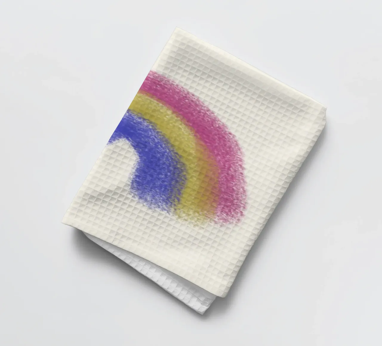 rainbow shape colorful canovaccio da cucina da Creaton