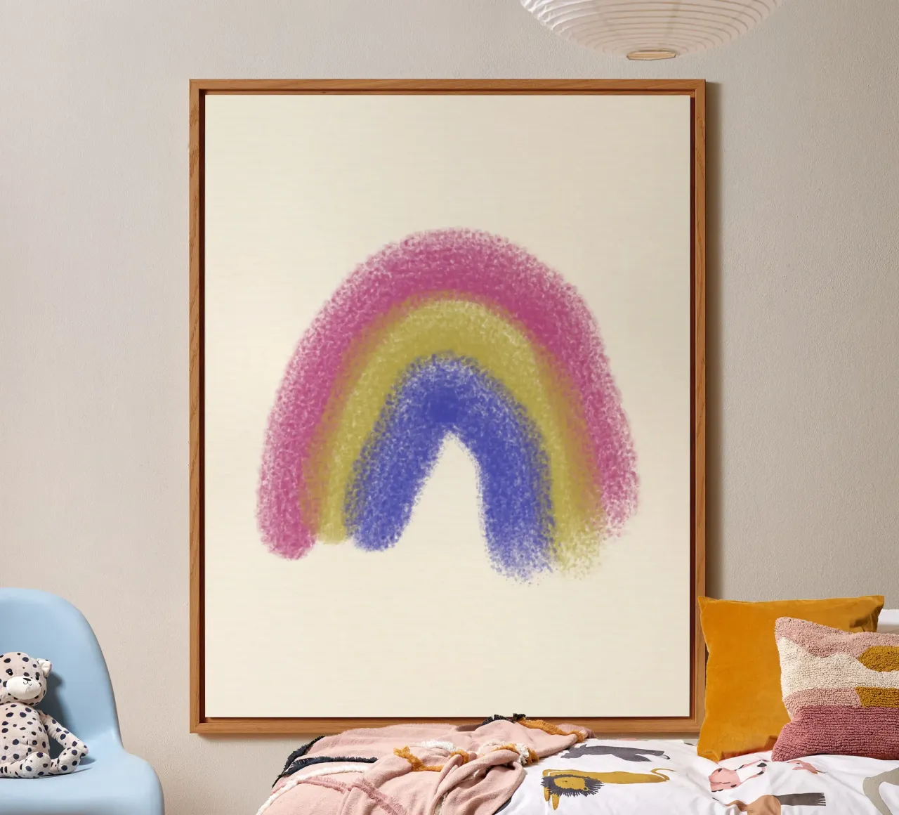 rainbow shape colorful alluminio dibond da Creaton