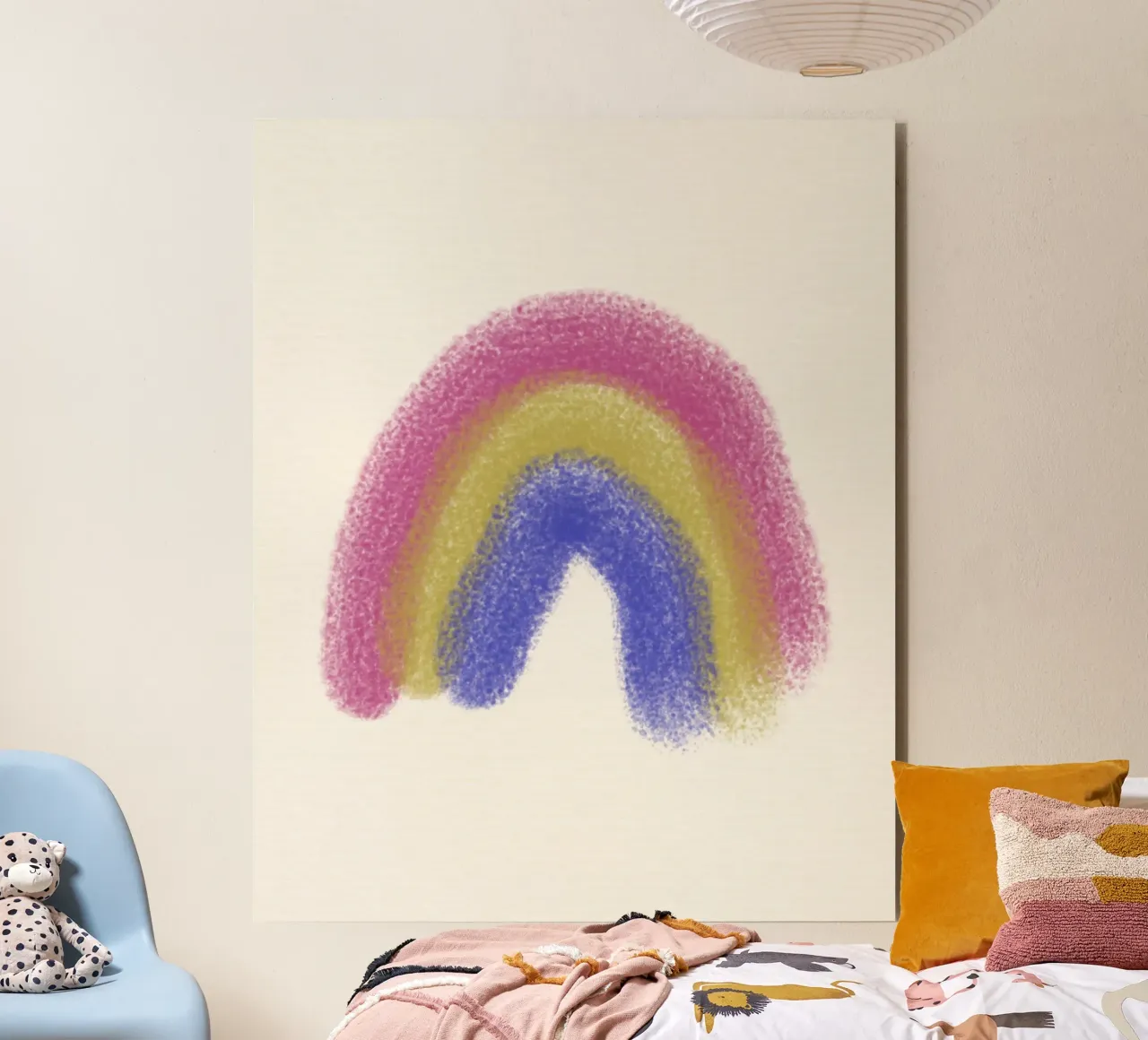 rainbow shape colorful alluminio dibond da Creaton
