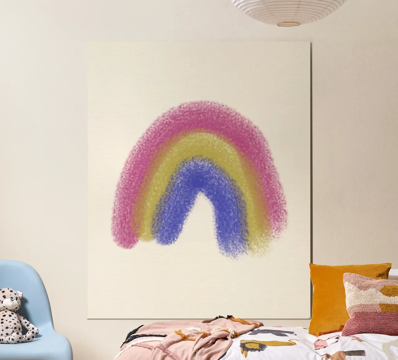 rainbow shape colorful carta hahnemühle da Creaton