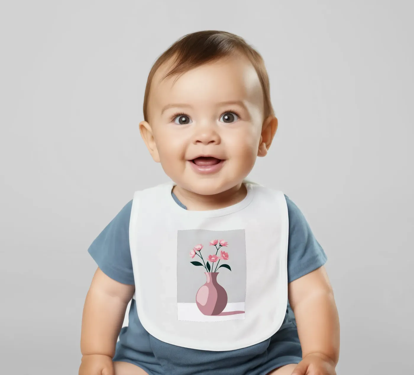vaas vector baby slabbetje van LIFESTYLE OBJECTS