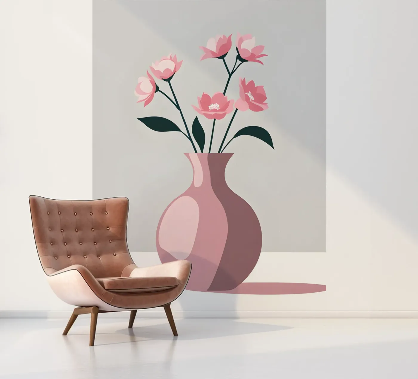 vase vector fotobehang van LIFESTYLE OBJECTS