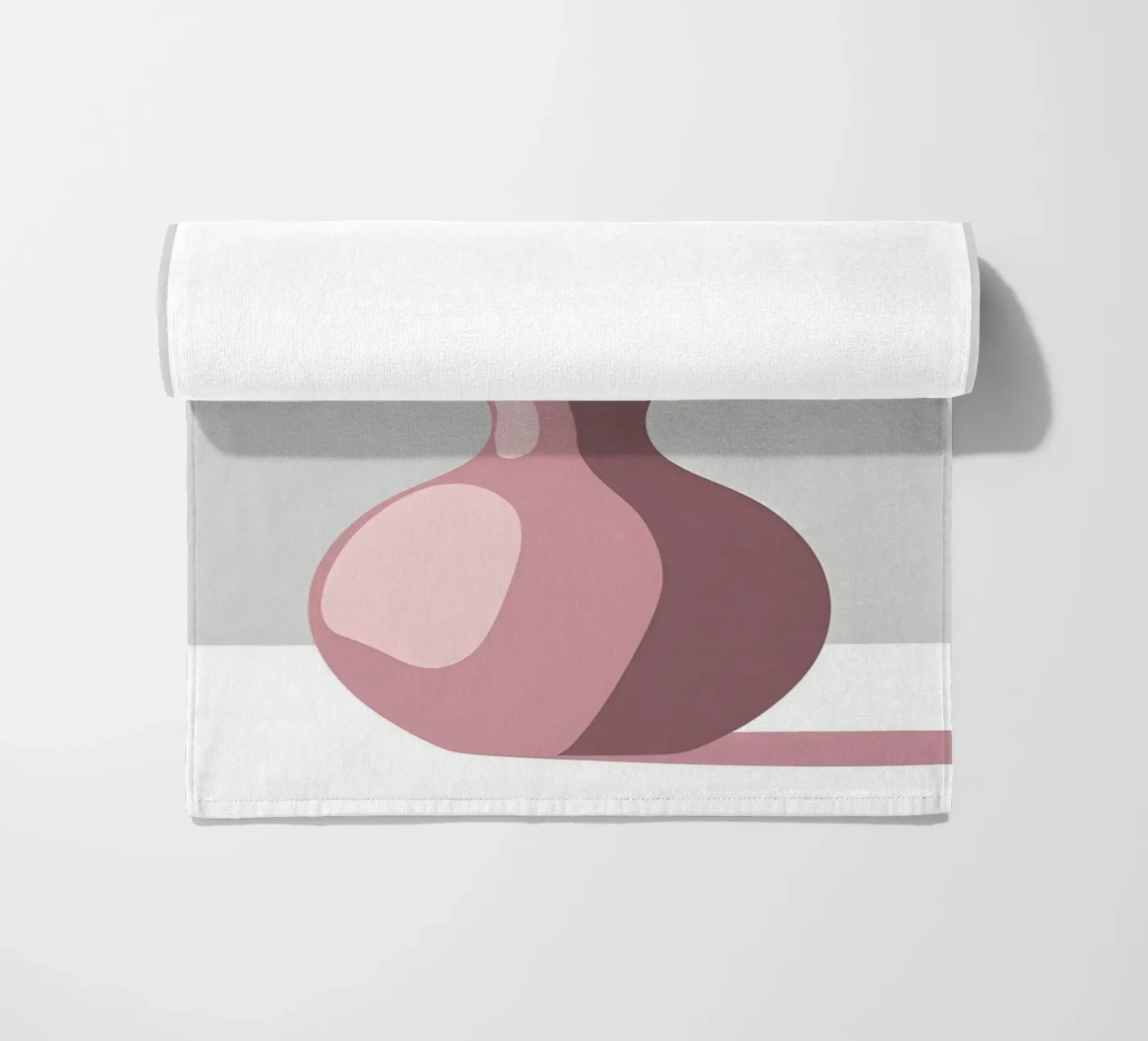 vase vector beach towel by LIFESTYLE OBJECTS