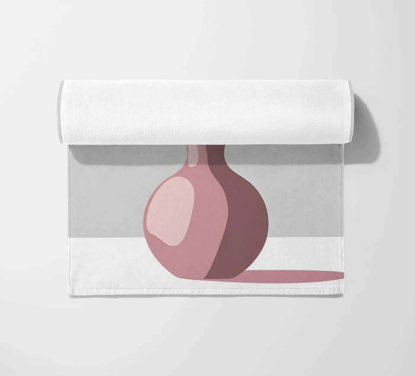 vase vector beach towel by LIFESTYLE OBJECTS