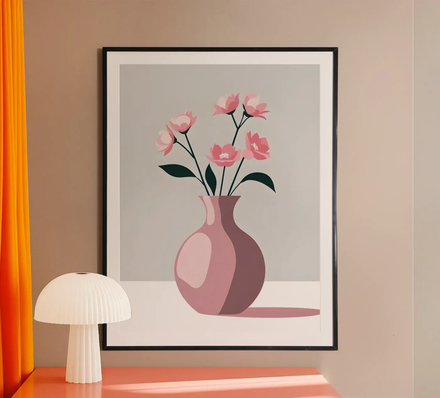 vase vector poster by LIFESTYLE OBJECTS