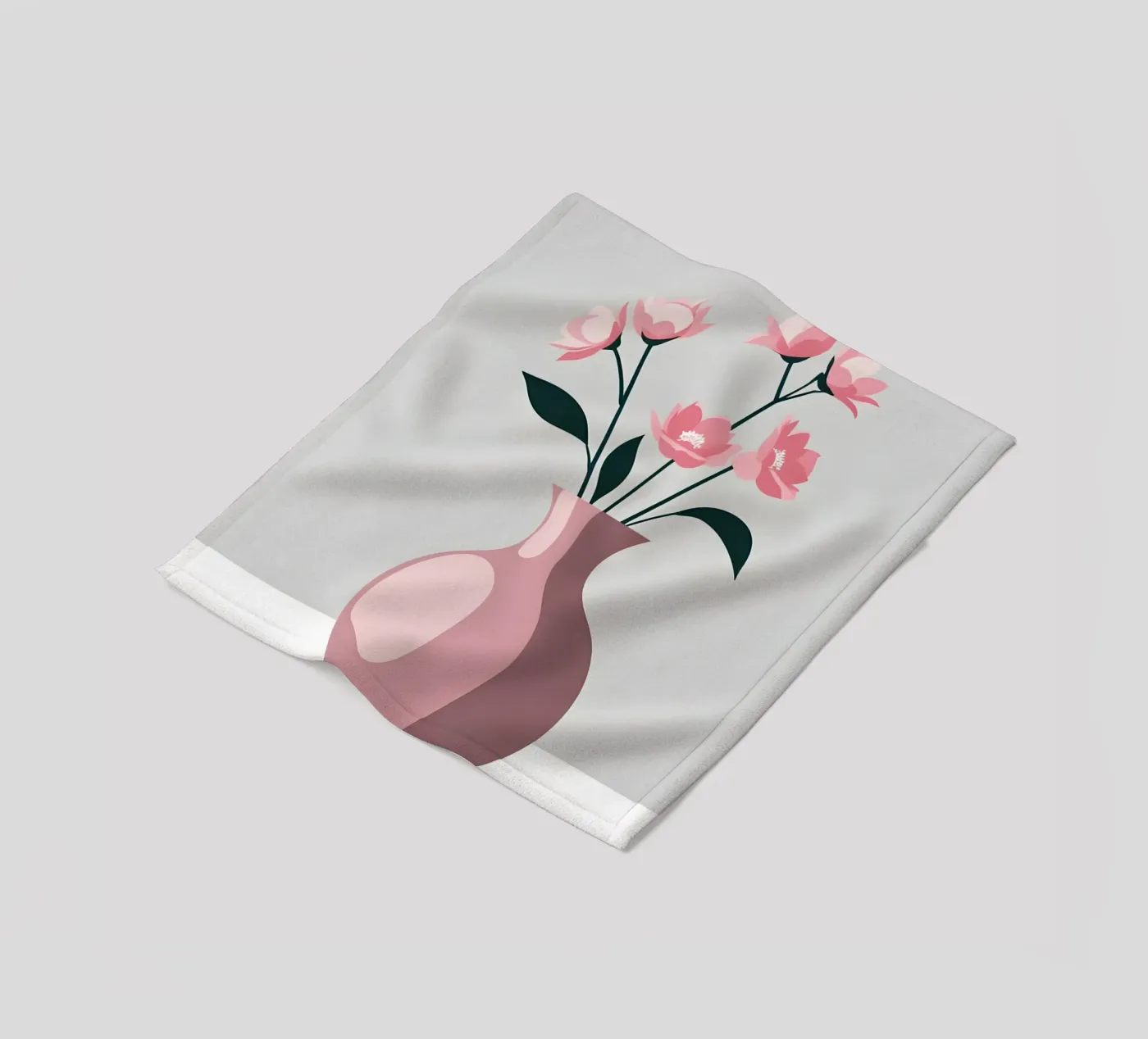 vase vector Fleecedecke von LIFESTYLE OBJECTS