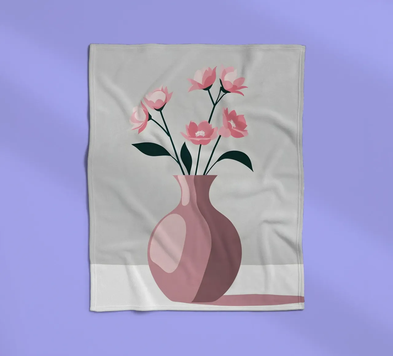 vaas vector fleecedeken van LIFESTYLE OBJECTS