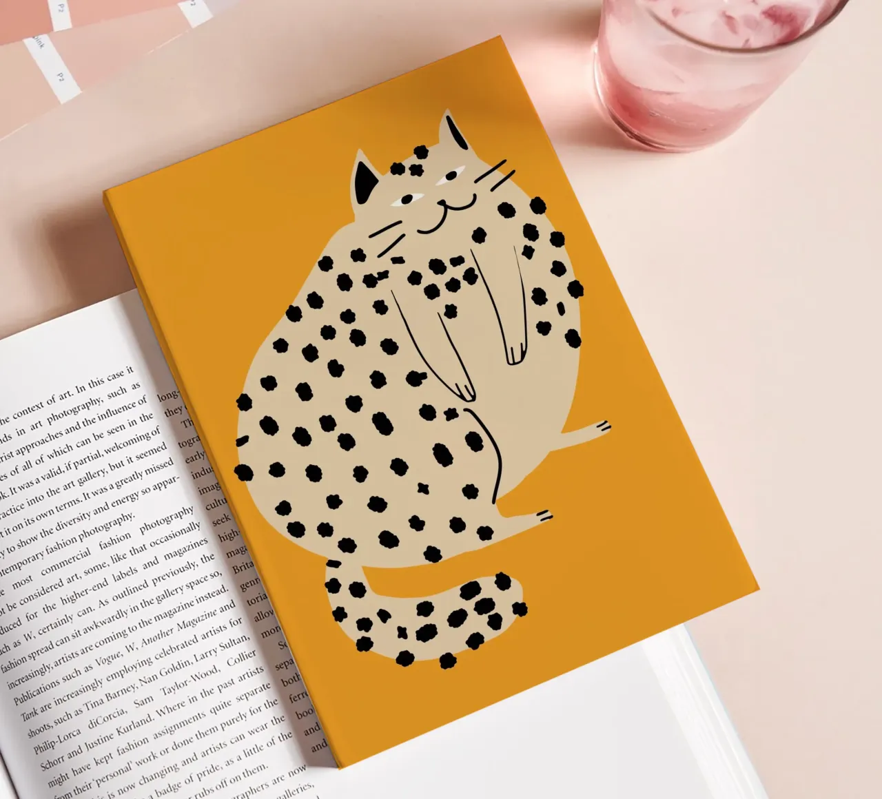 Lazy cat notebook by Little Dean